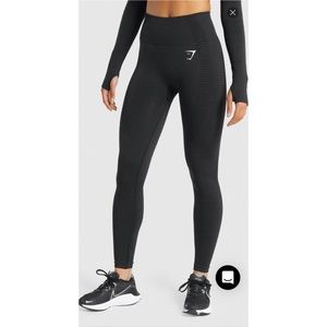 Gymshark Vital Seamless 2.0 Leggings - Black Marl